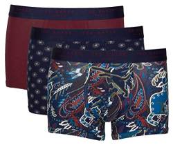 Ted Baker Underwear Multipack Trunk 3PK, Mehrfahrbig 921, Small (S) von Ted Baker