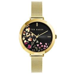 Ted Baker Women's Quartz Stainless Steel Strap, Gold, 12 Casual Watch (Model: BKPAMF1099I) von Ted Baker