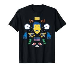 Ted Lasso Icon Collage T-Shirt von Ted Lasso