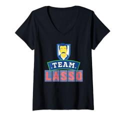 Ted Lasso Team Lasso Tiles T-Shirt mit V-Ausschnitt von Ted Lasso