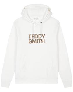 Teddy Smith Herren Siclass Hoody Kapuzenpullover, Middle White, L von Teddy Smith