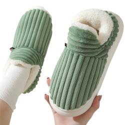 Baumwollhausschuhe | Orthopädische Sohlen, rutschfeste Abnutzungsrutschen | Indoor Outdoor Scuff Slides, Winter bequeme Slip-On Fuzzy Home Hausschuhe für Damen und Herren Tedious von Tedious