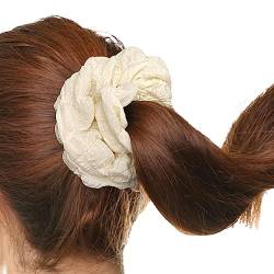 Tedious Haargummis für Frauen, Haargummis - Koreanisches Haargummi mit Pferdeschwanz, Haargummi-Stirnband | Retro-Haarschmuck, weiche Haargummis für dünnes oder dickes Haar von Tedious