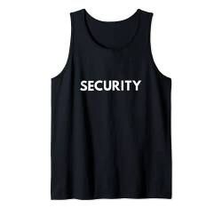 T-Shirt "SECURITY" Tank Top von Tee Galore