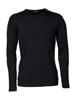 Mens Longsleeve Interlock T-Shirt von Tee Jays