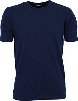 TJ520 Mens Interlock Bodyfit T-Shirt, Farbe:Navy;Größen:M M,Navy von Tee Jays