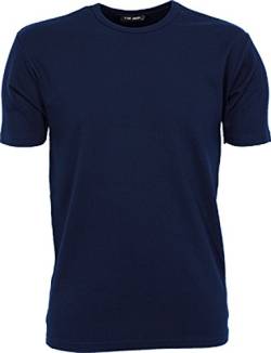 TJ520 Mens Interlock Bodyfit T-Shirt, Farbe:Navy;Größen:S S,Navy von Tee Jays