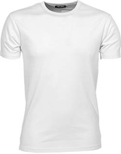 TJ520 Mens Interlock Bodyfit T-Shirt, Farbe:WHITE;Größen:XL XL,White von Tee Jays