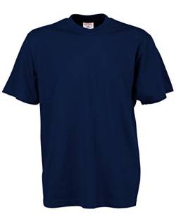 Tee Jays Herren-Soft-T-Shirt Gr. XXXX-Large, Marineblau von Tee Jays