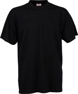 Tee Jays Herren T-Shirt Gr. XXX-Large, Schwarz - Schwarz von Tee Jays