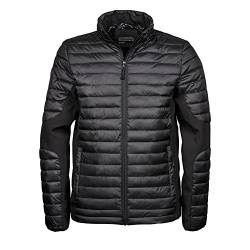 Tee Jays Mens Crossover Jacket, Größe:3XL, Farbe:Black/Black von Tee Jays