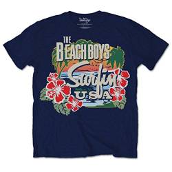 Beach Boys Surfin' USA Rock Brian Wilson offiziell Männer T-Shirt Herren (X-Large) von Tee Shack