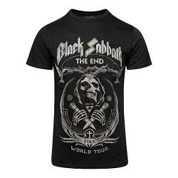 Black Sabbath Ozzy Osbourne The End World Tour offiziell Männer T-Shirt Herren (Large) von Tee Shack