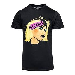 Blondie Punk Debbie Harry offiziell Männer T-Shirt Herren (XX-Large) von Tee Shack