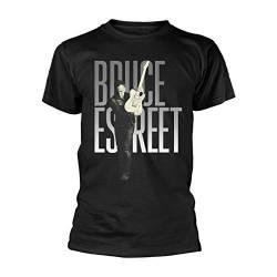 Bruce Springsteen E Street Band Telecaster Pose offiziell Männer T-Shirt Herren (X-Large) von Tee Shack