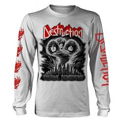 Destruction Eternal Devastation Bw Longsleeve offiziell Männer T-Shirt Herren (XX-Large) von Tee Shack