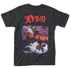 Dio Ronnie James Dio Holy Diver Rock offiziell Männer T-Shirt Herren (X-Large) von Tee Shack