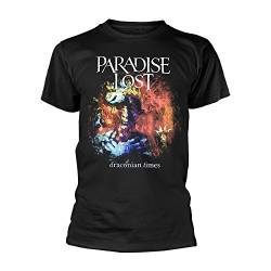 Paradise Lost Draconian Times Gothic Doom Metal offiziell Männer T-Shirt Herren (Medium) von Tee Shack
