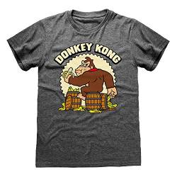 Super Mario Donkey Kong offiziell Männer T-Shirt Herren (Medium) von Tee Shack