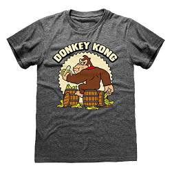 Super Mario Donkey Kong offiziell Männer T-Shirt Herren (Small) von Tee Shack