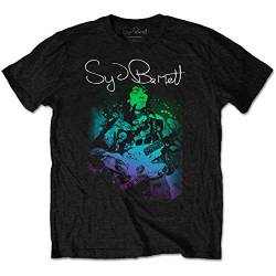 Syd Barrett Pink Floyd Piper at Gates of Dawn offiziell Männer T-Shirt Herren (Large) von Tee Shack