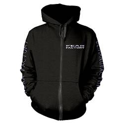 Tee Shack Fear Factory Demanufacture Pocket offiziell Männer Kapuzenpullover (Medium) von Tee Shack