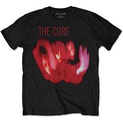The Cure Pornography Robert Smith Goth Rock offiziell Männer T-Shirt Herren (XX-Large) von Tee Shack