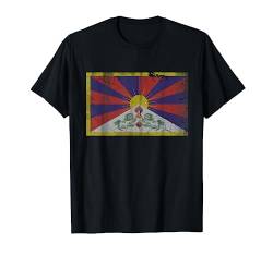 Vintage Flagge von Tibet Shirt von Tee Styley