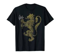 Vintage Norwegian Coat of Arms Norway Norge Lion Gift T-Shirt von Tee Styley