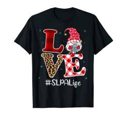 Love SLPA Wichtel Weihnachten Pyjama Damen T-Shirt von TeeaxArt Gnome Matching Pajamas Women Men Apparel