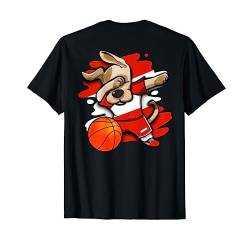 Dabbing Dog Austria Basketball Fans Trikot Österreich Sport T-Shirt von Teeisle Austria Basketball