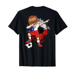 Dabbing Fußballtrikot für Jungen, Chileen-Trikot T-Shirt von Teeisle Chile Soccer