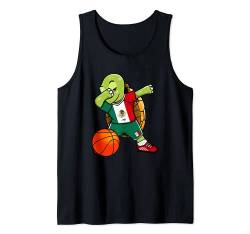 Mexiko-Trikot für Basketball-Fans Tank Top von Teeisle Mexico Basketball