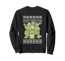 Teenage Mutant Ninja Turtles Christmas Ugly Sweater Group Sweatshirt von Teenage Mutant Ninja Turtles