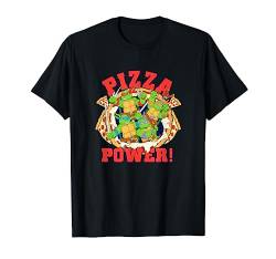 Teenage Mutant Ninja Turtles Group Classic Pizza Power Logo T-Shirt von Teenage Mutant Ninja Turtles