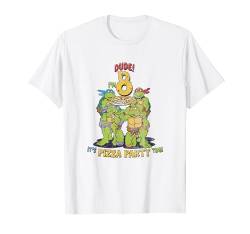 Teenage Mutant Ninja Turtles I'm 8 Dude Pizza Birthday T-Shirt von Teenage Mutant Ninja Turtles