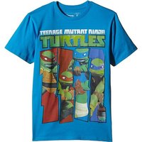 Teenage Mutant Ninja Turtles Print-Shirt Ninja Turtles T-Shirt BLAU Jungen + Mädchen von Teenage Mutant Ninja Turtles