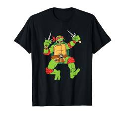 Teenage Mutant Ninja Turtles Raphael Attack Vintage Logo T-Shirt von Teenage Mutant Ninja Turtles