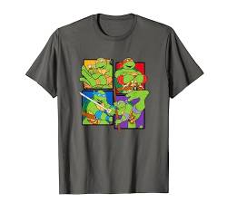 Teenage Mutant Ninja Turtles Retro Portraits Box Up T-Shirt von Teenage Mutant Ninja Turtles