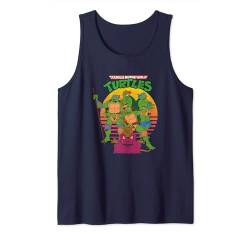 Teenage Mutant Ninja Turtles Retro Sun Group Tank Top von Teenage Mutant Ninja Turtles