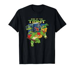 Teenage Mutant Ninja Turtles Rise Of The TMNT Logo Panels T-Shirt von Teenage Mutant Ninja Turtles