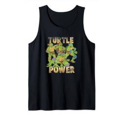 Teenage Mutant Ninja Turtles Schildkröte Macht Gruppenpose Tank Top von Teenage Mutant Ninja Turtles