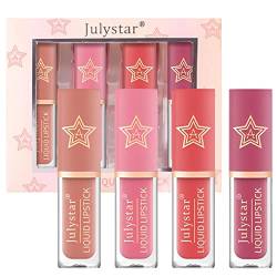 Samtiger Lipgloss | 12-farbiges, langlebiges, flüssiges, mattes Lippenstift-Set mit Antihaftbeschichtung | Antihaft-Becher, verblasst nicht, wasserdichter Lipgloss, matt, flüssiger Teksome von Teksome