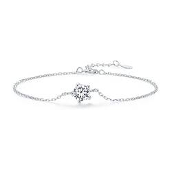 Teleye Glänzendes Moissanite-Armband für Frauen von Teleye