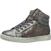 Telyoh Telyoh Hohe Sneaker Mädchen Halbschuh Y00862 Leder Silber Sneaker von Telyoh