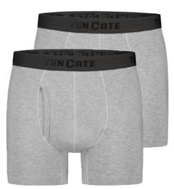 Ten Cate 2er Pack Herren Classic Shorts mit Eingriff - 32322 - M - Grau, gray, M von Ten Cate