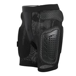 Tenpac 3D Gepolsterte Shorts Schutz Hüftpolster, Snowboard Skating Skifahren Radfahren Schutzausrüstung Schutz, Multifunktions Sport Radfahren Hüftpolster Schutzhose Schutzausrüstung für(Black L) von Tenpac