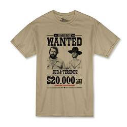 Terence Hill Bud Spencer - Wanted $20.000 - Terence & Bud (Sand) (XXL) von Terence Hill