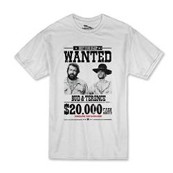 Terence Hill Bud Spencer - Wanted $20.000 - Terence & Bud (Weiss) (4XL) von Terence Hill