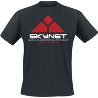 Terminator T-Shirt - Skynet - S bis XXL - für Männer - Größe L - schwarz  - Lizenzierter Fanartikel von Terminator